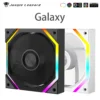 Jungle Leopard Galaxy Prism XH Flowing Running Lights PC Case Fan 120mm  ARGB Cyclic Mirror Light Effect PWM Cooling Fan