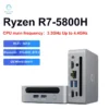 GenMachine AMD Ryzen 7 5800H Windows 11 MINI PC DDR4 16/32GB 256/512GB SSD WIFI6 RTL8852, BT5.2 PC Gamer Diy Gaming Computer