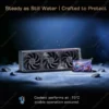360mm Liquid CPU Cooler with 6.67 Inch Screen Video Display ARGB Fans Cooling for Desktop PC Case AMD