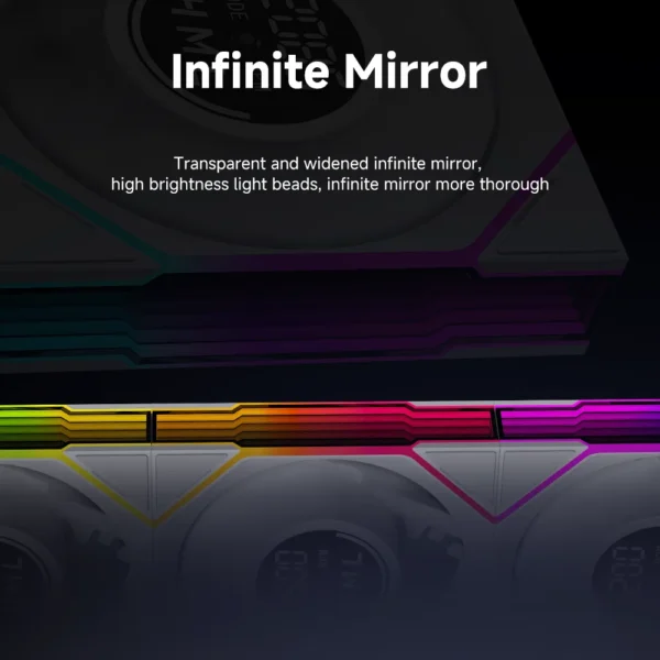 120mm ARGB Fan Daisy Chain 5V3pin ARGB Sync Water-Cooled Fan - Jungle Leopard Interstellar V4 1pc