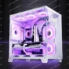 2025 hot sale 2025 New Style Core I7 14th 14700K 16G DDR5 RTX5060 Gaming PC Desktop with ATX Mid Tower & Fan for Business Use