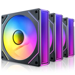 Prism 7 Pro Fan 120 mm Single Pack ARGB Fan Infinity Mirror Daisy Chain Design ﻿