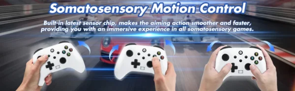 Gaming Controller for Xbox One/Series S/X/PC Console Joystick Wireless 2.4G Remote Control Gamepad supports Windows 7/8/10 Above