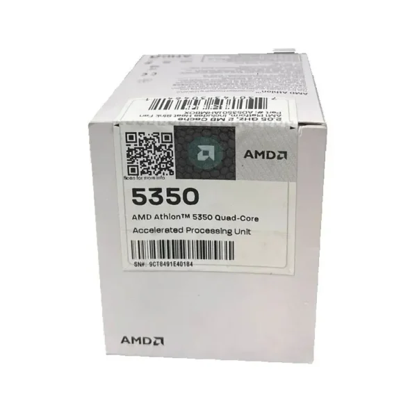 AMD X4 5350 Athlon 5350 2.05 GHz Quad-Core Quad-Thread CPU AD5350JAH44HM Socket AM1 Sealed New and come with cooler