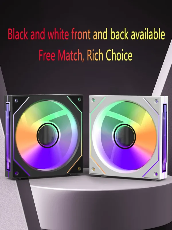 Magic Building Block chassis fan computer cooling fan modular wireless fan 120mm shell cooling fan ARGB ventiladores para pc