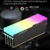 TEUCER RM-1 PC Memory Heatsink RAM Cooling Vest 5V 3-PIN ARGB for Desktop Computer Memory DDR3 DDR4 DDR5 DDR2