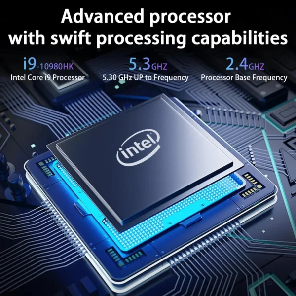 NEW Windows 11 Pro  Intel core i9 10980hk 16GB RAM 1/2TB SSD  Gaming laptops 1920*1080 Notebook computer Office notebook laptop