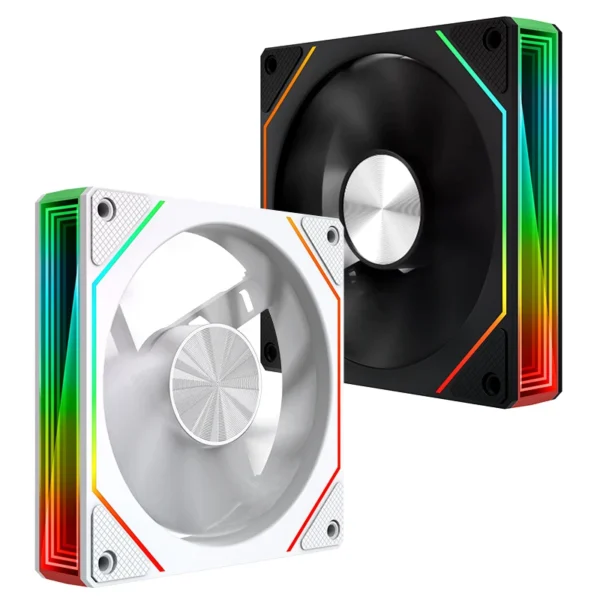 ARGB PC Case Fan 120mm Infinity Mirror Design Motherboard Lighting Sync 4PIN PWM CPU Cooler Fan ventilador Air-cooler mute fans