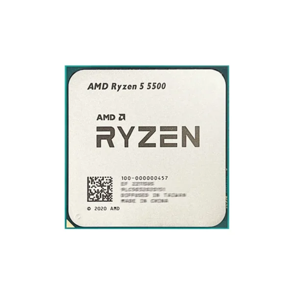 New AMD Ryzen 5 5500 R5 5500 3.6 GHz 6-Core 12-Thread CPU 7NM L3=16M 100-000000457 Socket AM4 but without cooler