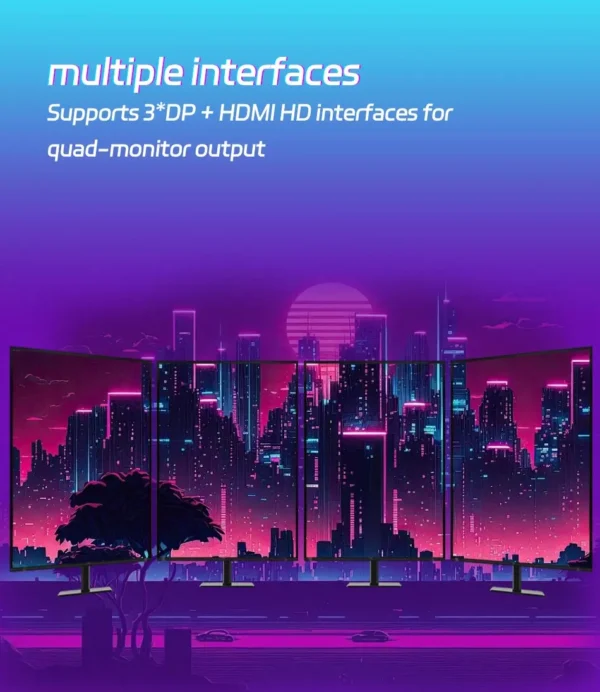 MOUGOL NEW AMD Radeon RX5700 8GB Graphics Card GDDR6 Memory PCIE4.0x16 DPx3 256Bit Gaming Video Card for Desktop Computer