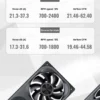 JONSBO ZA-120/240/360 Case Cooling Fan ARGB 12cm Connected Building Block Fan PWM Silent Chassis Fan