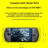 New GPD Win5 7" 120Hz 1080P LTPS Screen Handheld Gaming Console AMD395 M.2 2280 SSD Windows11 RGB Ergonomic Handheld Game Player
