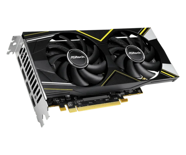 ASROCK AMD Radeon RX 5500 XT CLD 4GO GPU 4GB GDDR6 128-bit graphics card support PCI-E 4.0 HDMI 2.0b DP 1.2a 8-pin Double Fan