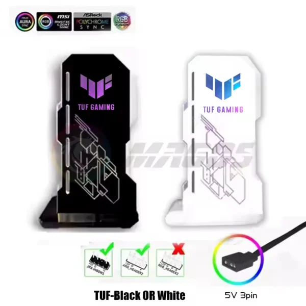 4090 GPU Holder Jack Support 40 Series VGA Bracket RGB Flow MSI AORUS ROG TUF Belief Anime Characters PC Assemble MOD