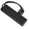 LOVINGCOOL AK water cooler 240mm 360mm broken code screen dynamic digital display liquid cooler ARGB Abyss Mirror Cold radiator