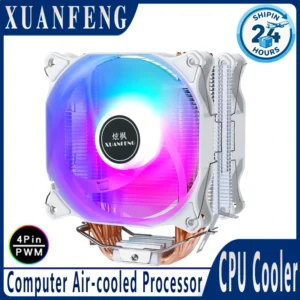 XUANFENG 120mm Fan Radiator Air-cooled 4/6 Heat Pipe CPU Cooler Installing LGA115x 2011 x99 E5 1200 1700 1851 i5 i7 AM4 AM5 2066