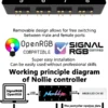 Nollie SignalRGB OpenRGB Universal 5V 3PIN ARGB Asynchronous Controller HUB For Computer PC Case Cooling Fans Light Strip