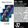 ICE Whale XL-120 ARGB PC Case Fan 120mm Infinity Mirror Design Motherboard Lighting Sync 4PIN PWM CPU Cooler Fan ventilador