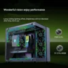 ICE Whale XL-120 ARGB PC Case Fan 120mm Infinity Mirror Design Motherboard Lighting Sync 4PIN PWM CPU Cooler Fan ventilador