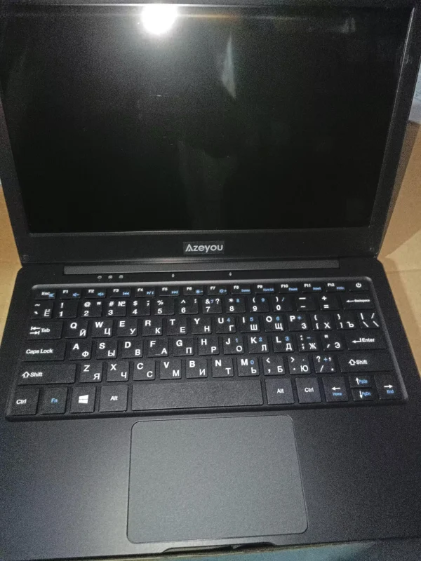 Azeyou 11.6” Laptop HD Display, N4000 Processor Student Laptop Computer 4GB,4000mAh,Russian English Keyboard OS 11 Pro Laptops
