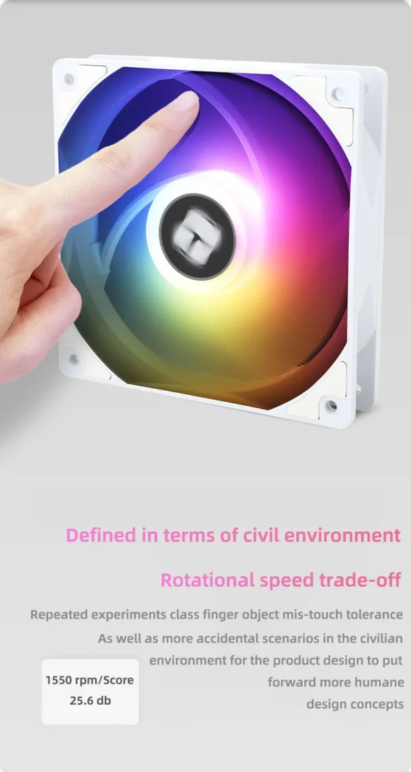 Thermalright TL-C12C 3 in 1 120mm Cooling Fan 5V ARGB gamer Adjust Speed Cooler argb Adjustable computer Case Fan ventilador