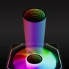 Zezzio Prism 6 PRO 120mm PC Case Fan ARGB 12V 4PIN PWM Air Cooler CPU Cooling Fan 3-sided Infinite MirrorCompute Chassis Fan