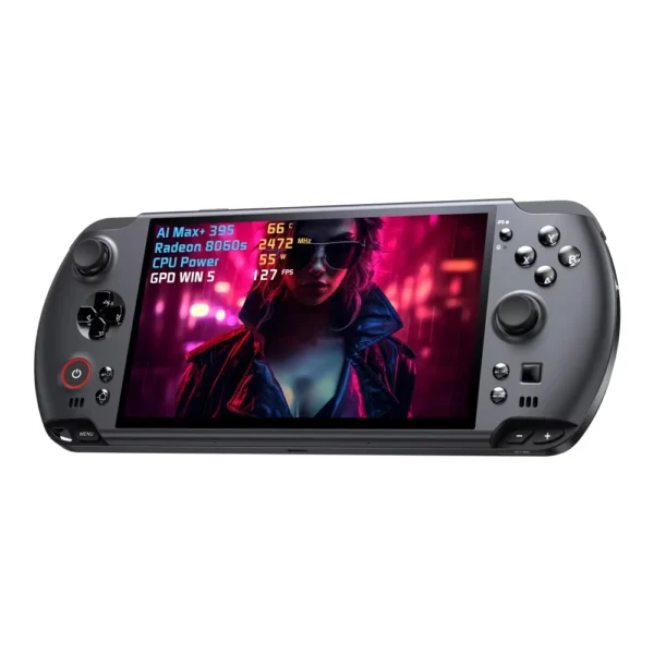 New GPD Win5 7" 120Hz 1080P LTPS Screen Handheld Gaming Console AMD395 M.2 2280 SSD Windows11 RGB Ergonomic Handheld Game Player