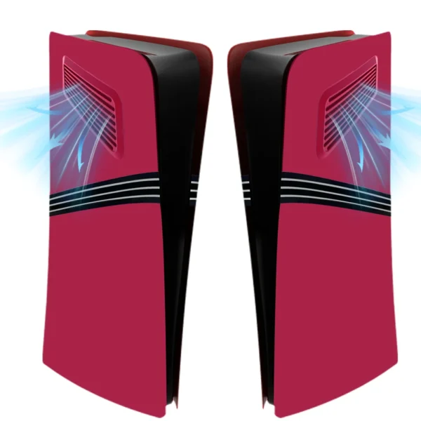 For PS5 Pro Faceplate Case Cover ABS Hard Case Protective Shell with Cooling Vent for PS5 Pro Disc/Digital Edition Accessories