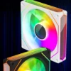 ZEZZIO Prism 6 pro 12cm ARGB Sync 4PIN PWM Computer Chassis Fan Quiet Cooling with Fluid Bearing 800-1600 RPM Case Fan