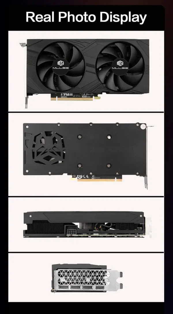 MLLSE RTX 3060Ti 8GB Graphics Card GDDR6 256Bit PCI Express 4.0 ×16 8Pin NVIDIA GPU Rtx 3060Ti Gaming Video Card Placa De Video