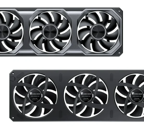 JONSBO XA-120 XA-360 Computer Case Fan 12CM 5V ARGB 120mm Monolithic Structure Water-Cooled Fan PWM Forward/Reverse Fan Kits