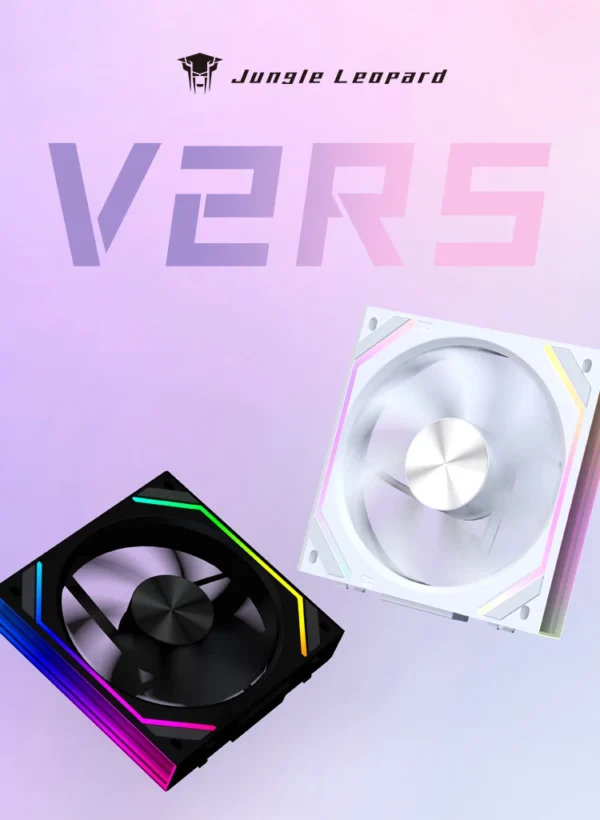 Jungle Leopard Interstellar V2RS 120mm ARGB Modular Wireless Splicing Infinite Mirror Ventilador Fans