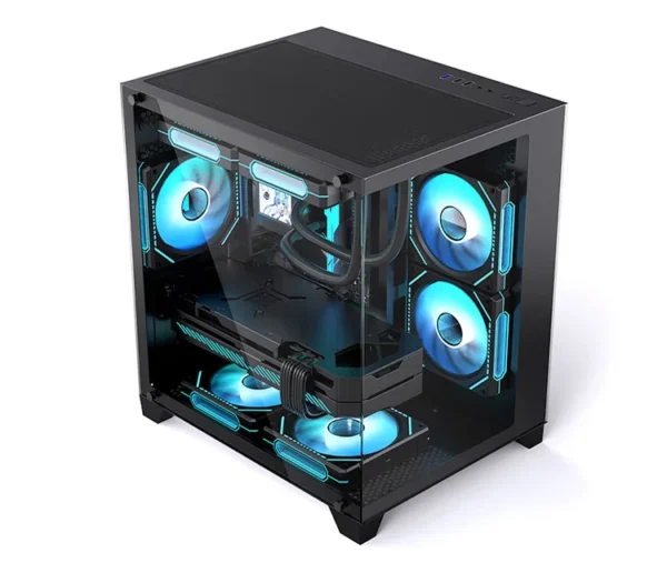 Game Desktop Amd 5600x Cpu RTX 4060 6g 500gb M2 8g Ram Pc Gaming Desktop Computer