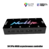 Nollie RGB Asynchronous Controller HUB 8/16 Ways Addressable ARGB Splitter Support Software Signal-RGB/OpenRGB Management
