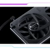 JONSBO XA-360/ XA-120 3-Pack 120mm Fan 5V/3Pin ARGB Three-Sided Mirror Integrated Cold Exhaust Cooling Fan for Desktop Computers
