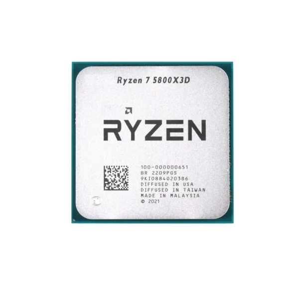 Bulk Ryzen 7 5800X3D R7 5000 Series 8-Core 3.4 GHz Socket AM4 105W 96MB L3 Cache Desktop CPU Processor